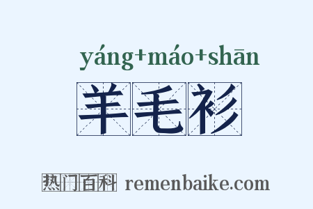 羊毛衫是什么意思的图片